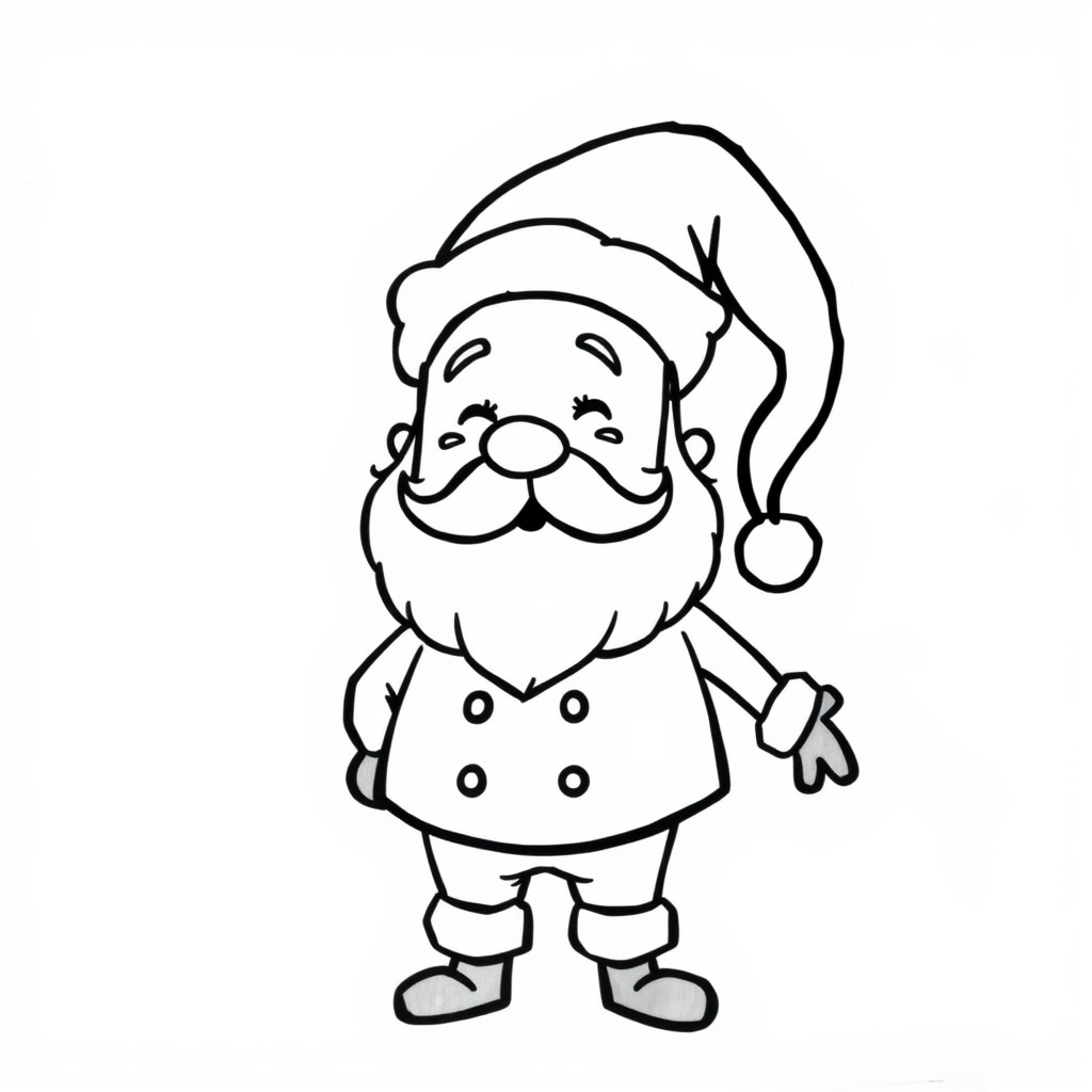 Santa Claus as a Chef