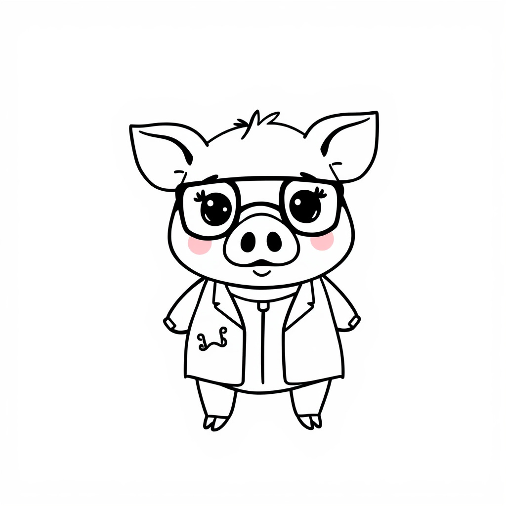 Pig as a doctor