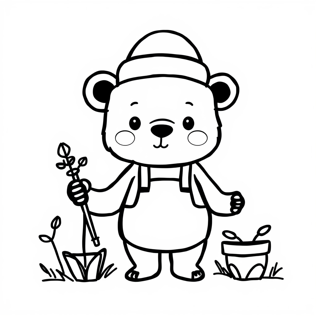 Bear as a Gardener