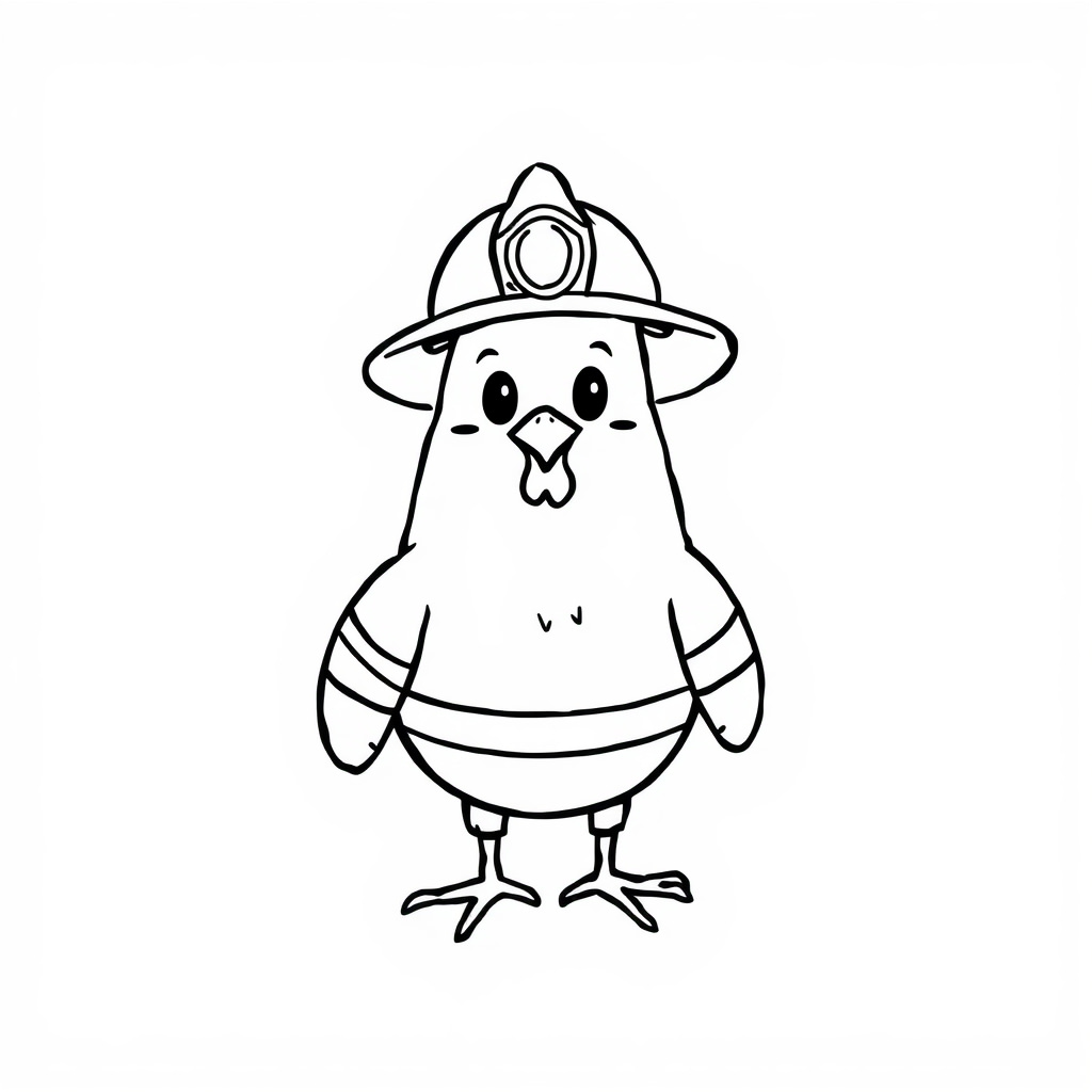 Chicken as a Firefighter