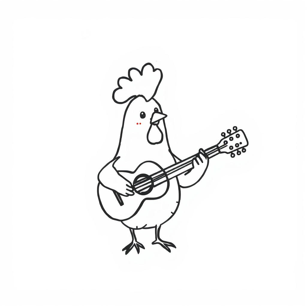 Chicken as a Musician