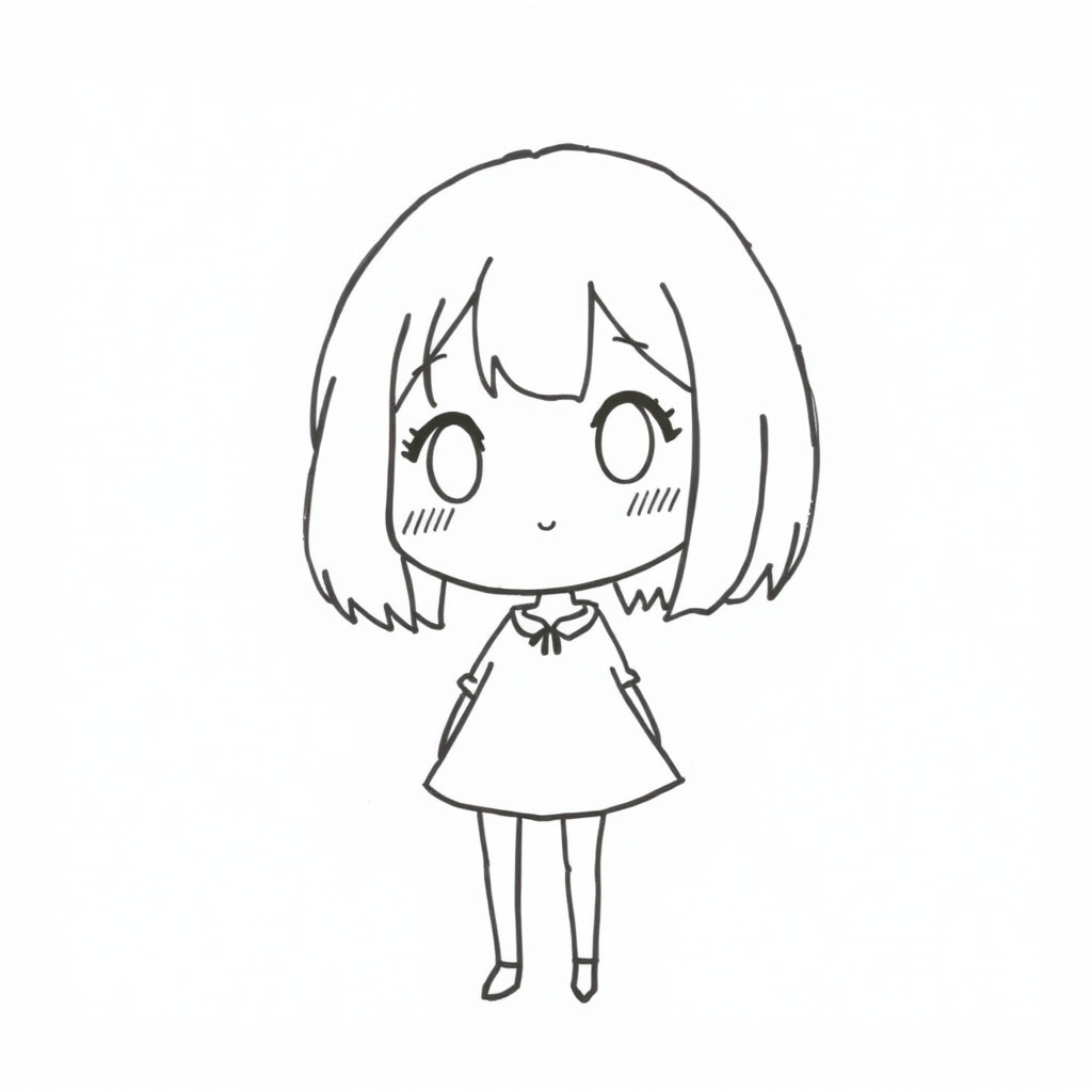 Short Bob Anime Girl