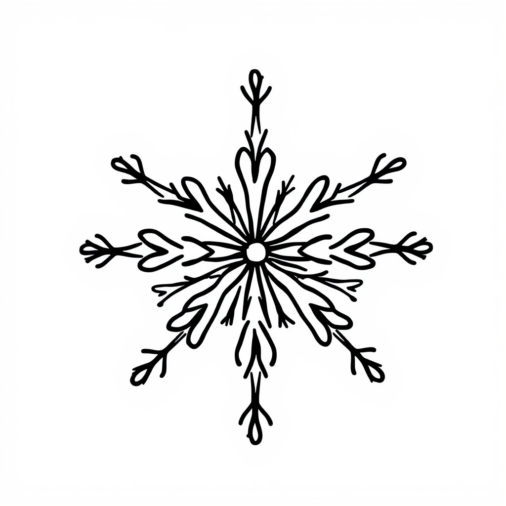 Snowflake pattern