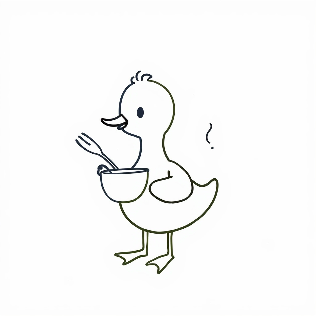 Duck cooking