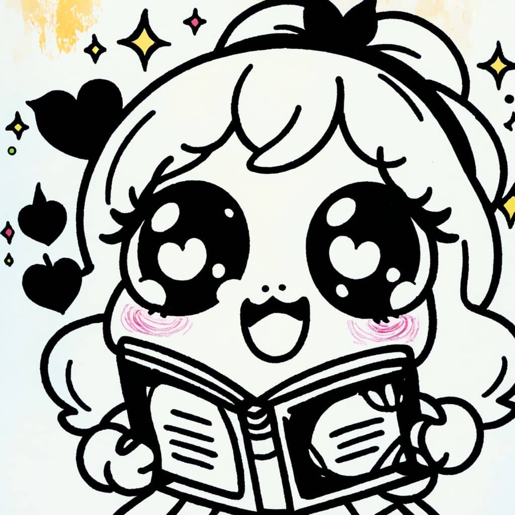 Colored 'Rose Reading Sonnets'