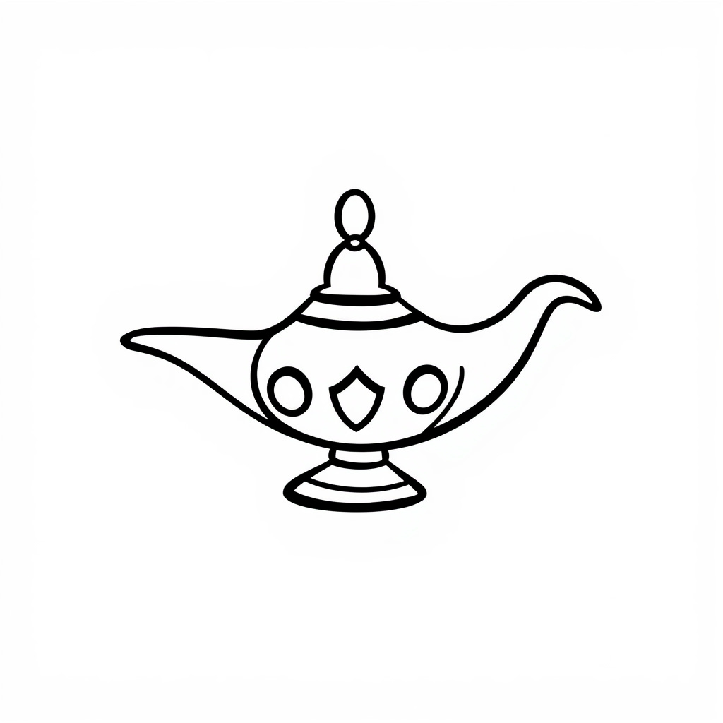 Aladdin's magic lamp