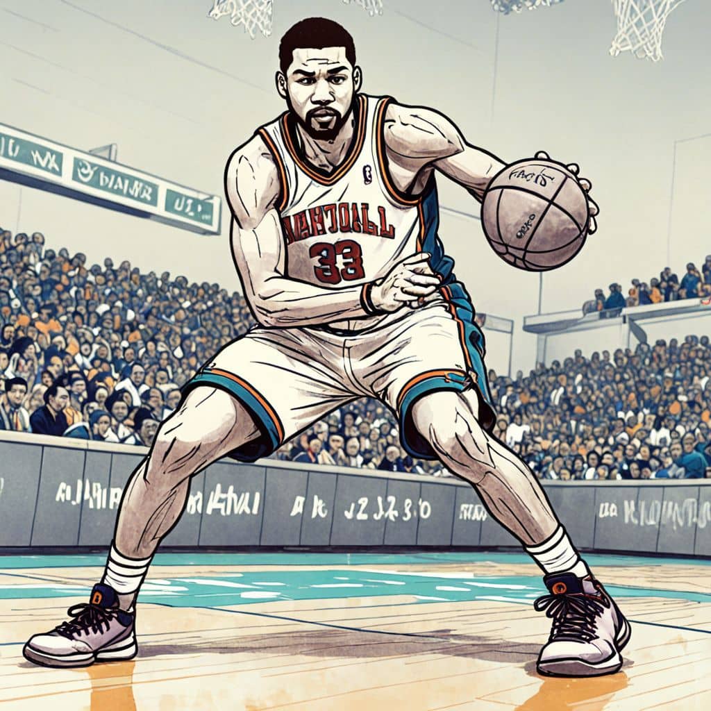 Colored Giannis Antetokounmpo - the NBA player playing video games