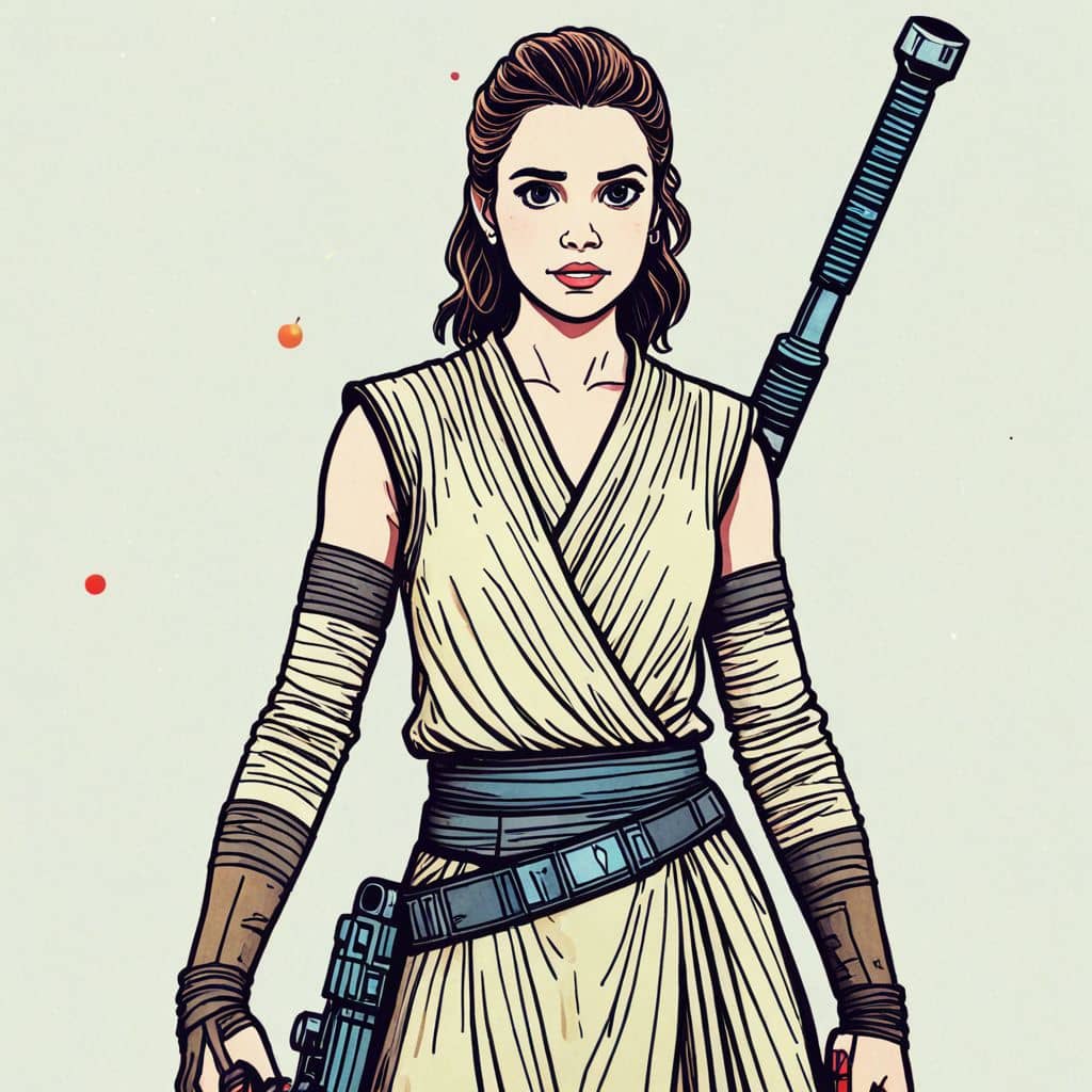 Colored Rey - ready for combat