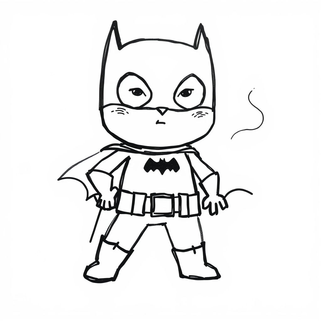 Batman using smoke pellet