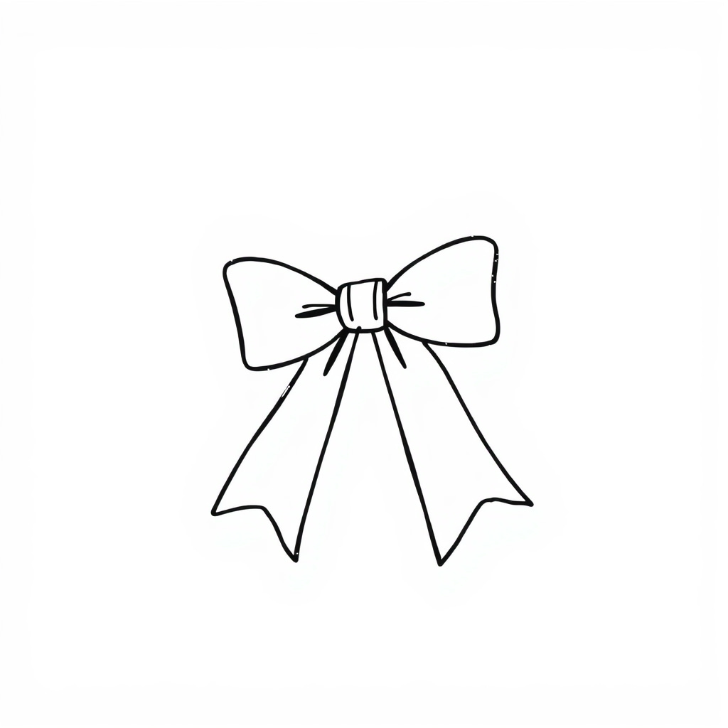 Joyful Ribbon Tied in a Bow