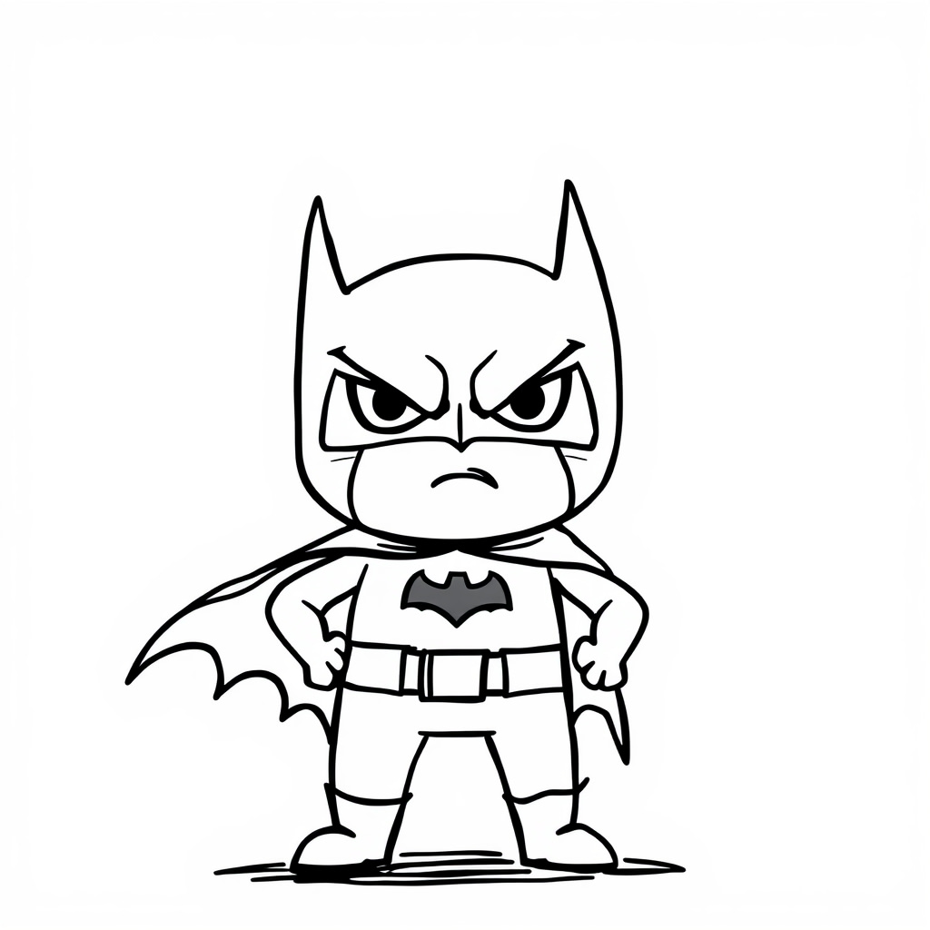 Batman feeling angry