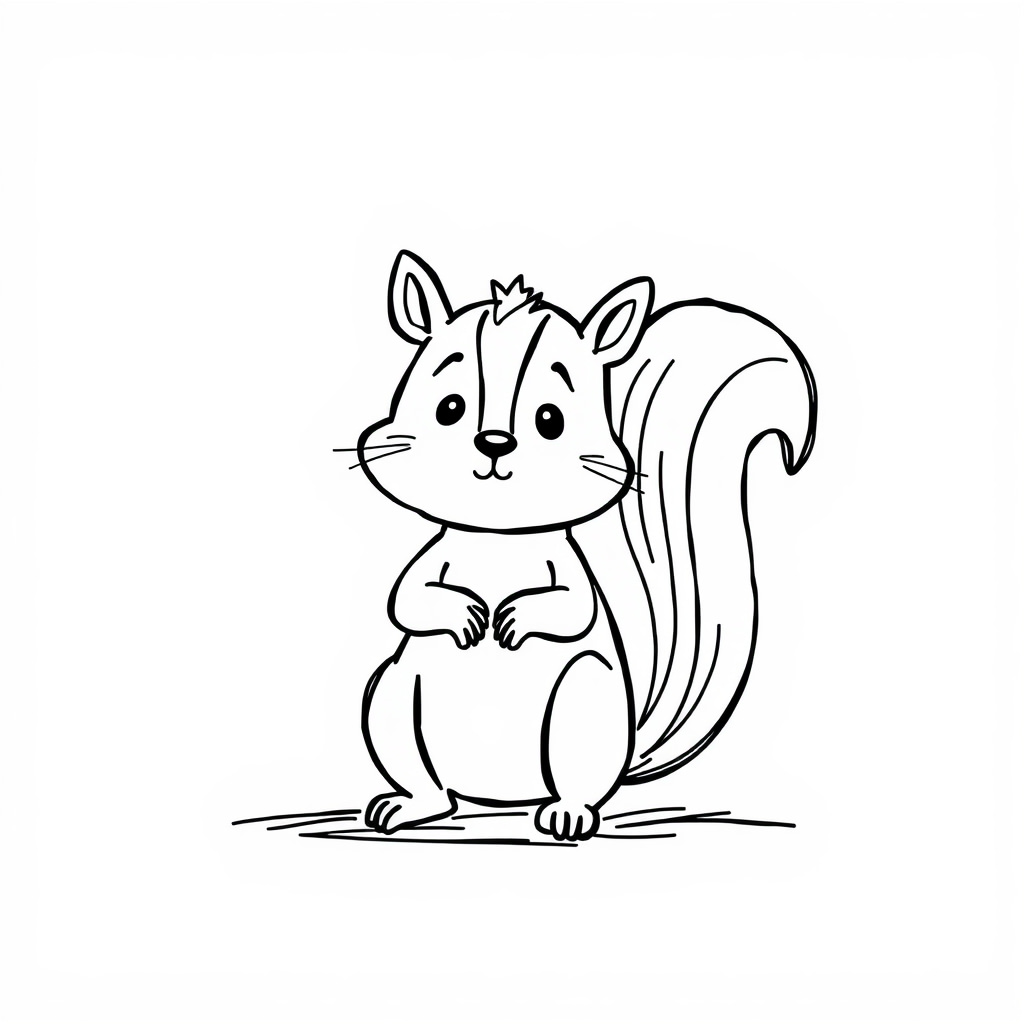 Confused squirrel