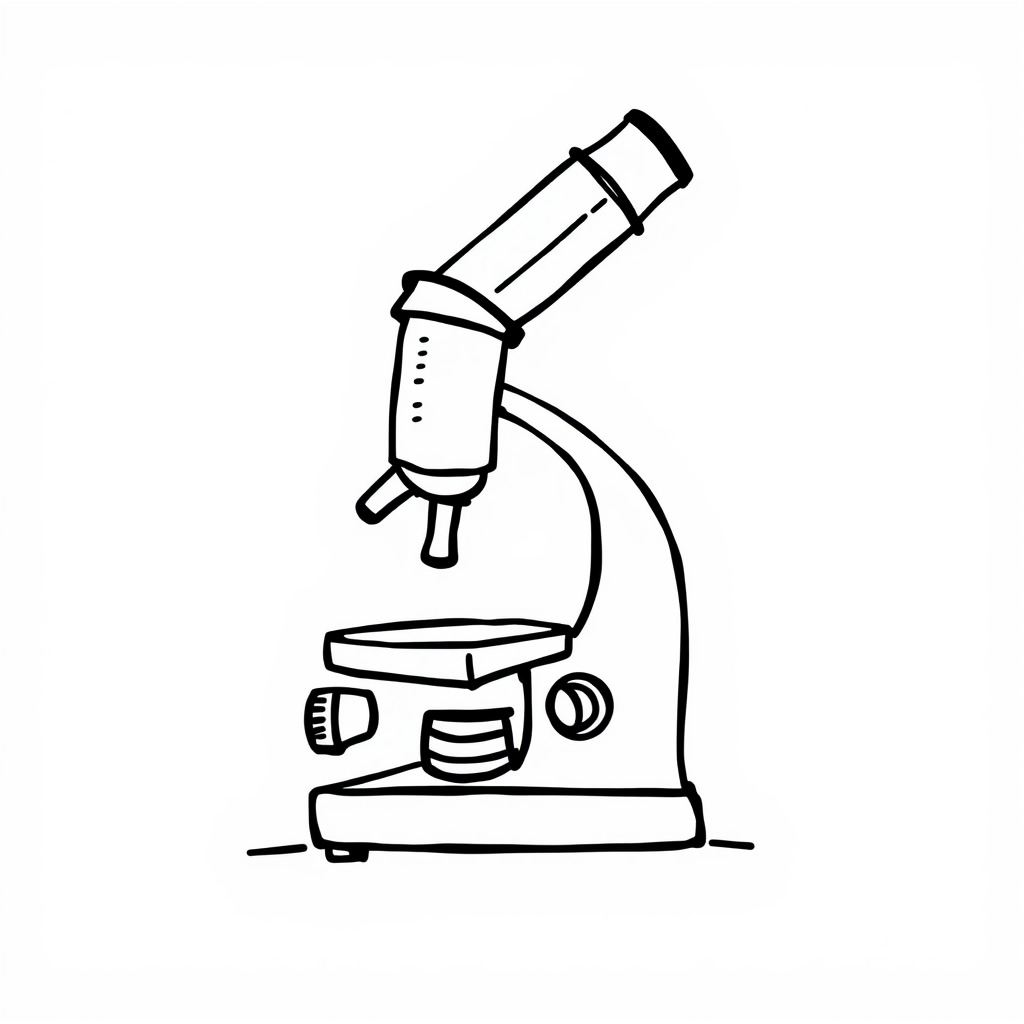 Sad microscope with no samples.