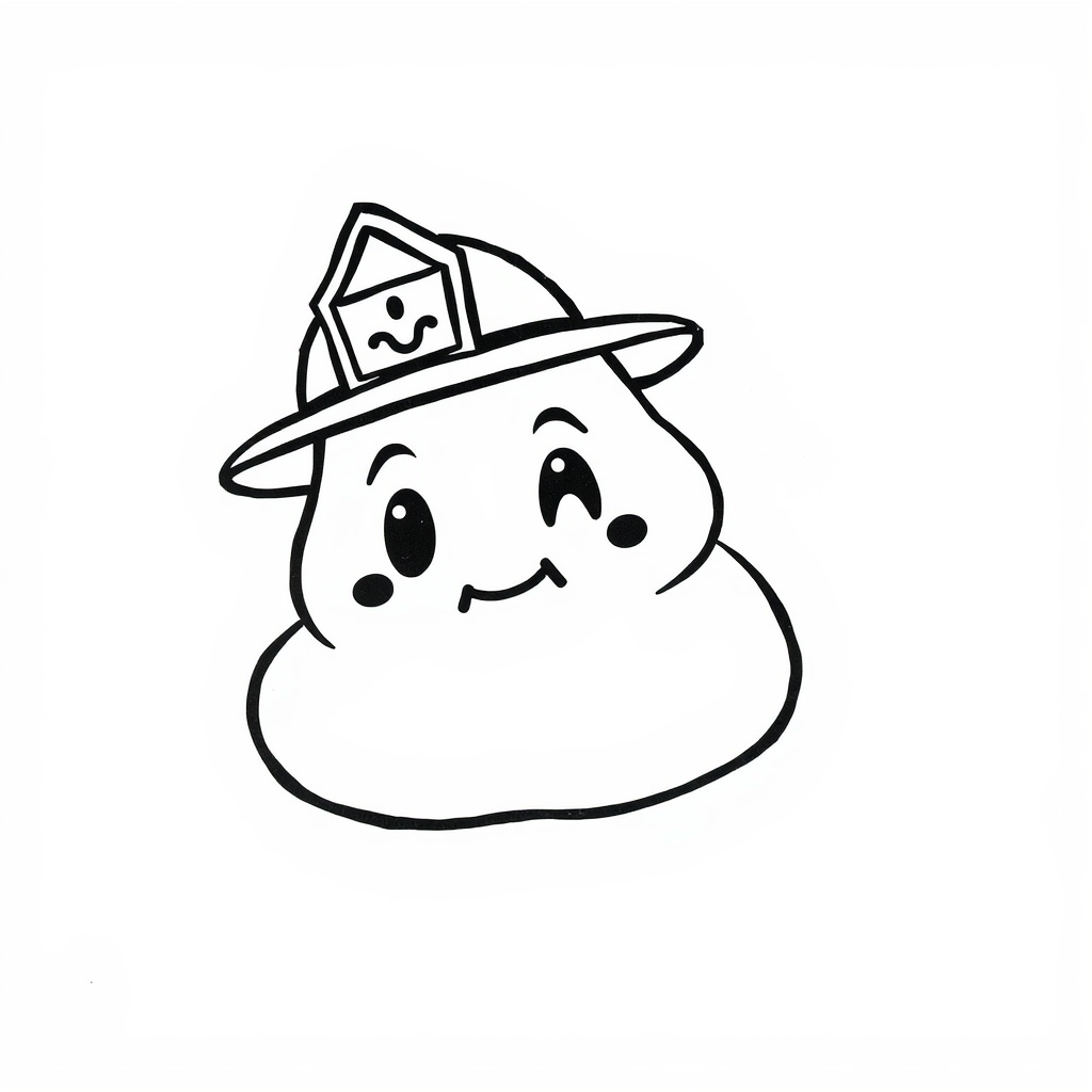 Poop Emoji Firefighter