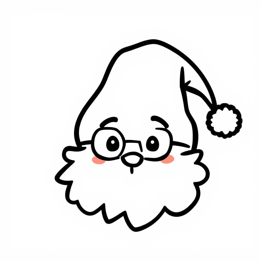 Scientist Santa Hat