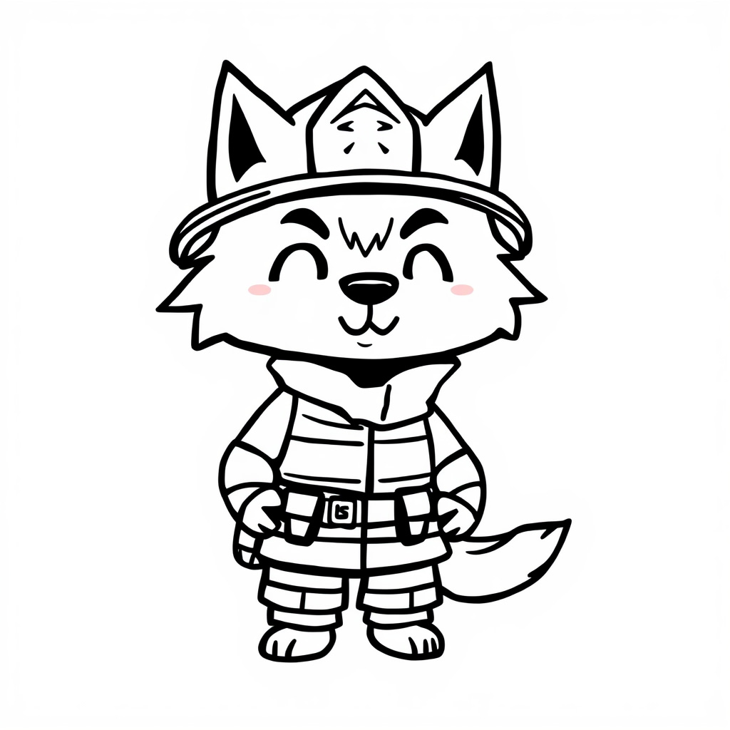 Werewolf firefighter