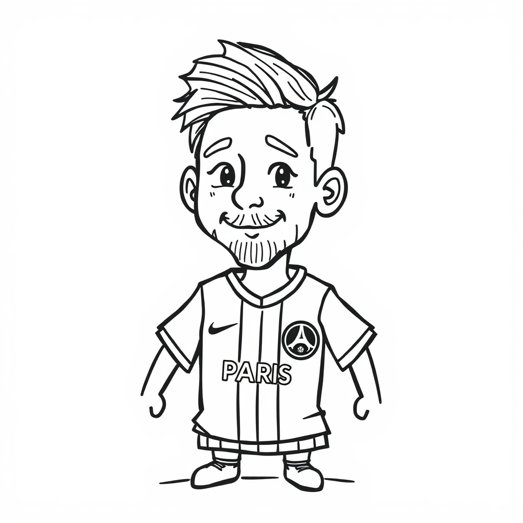 Messi in Paris Saint-Germain jersey