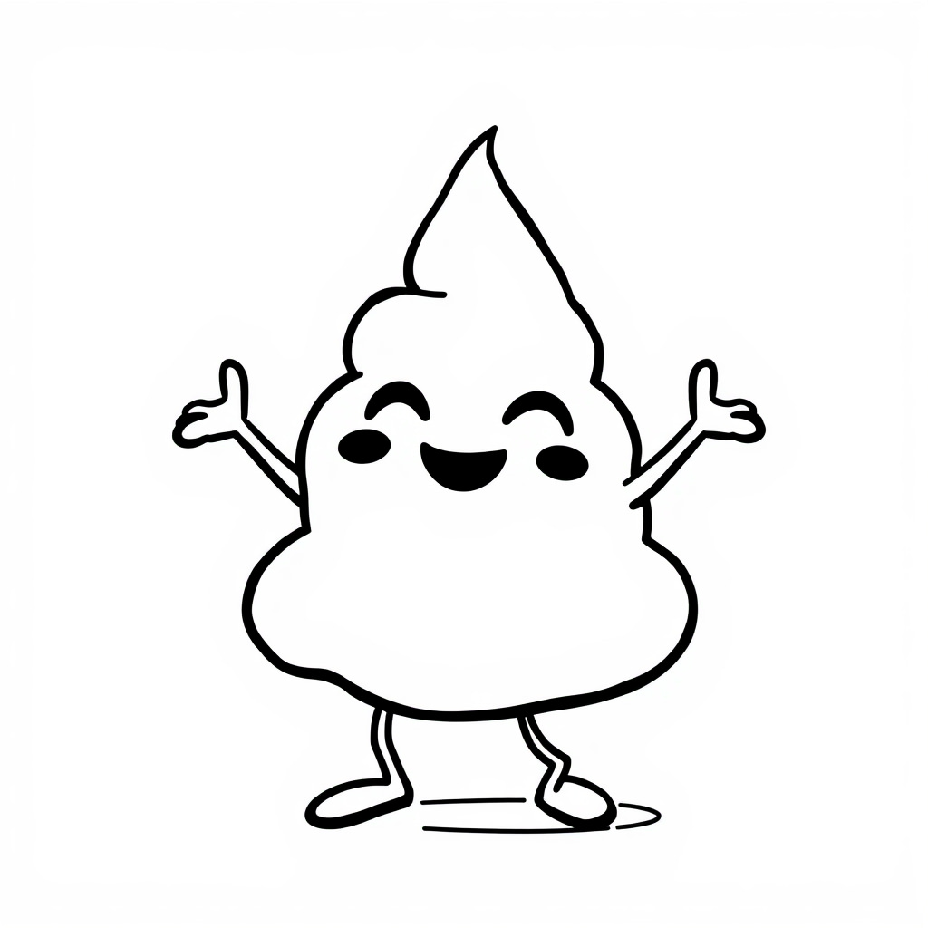 Dancing Poop Emoji