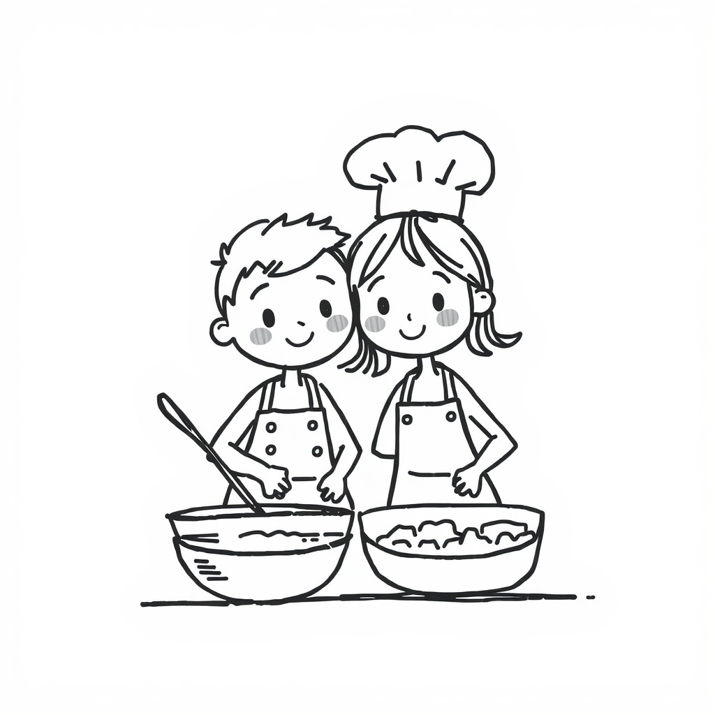 Cooking together