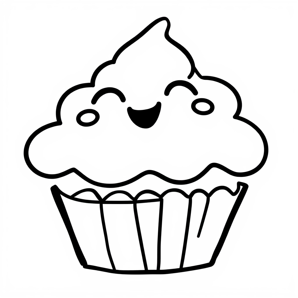 Laughing Cupcake