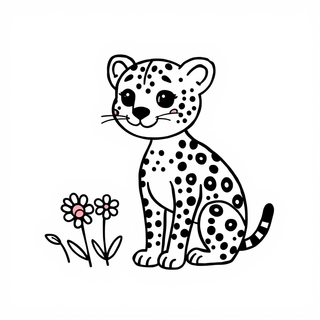 Cheetah gardening flowers