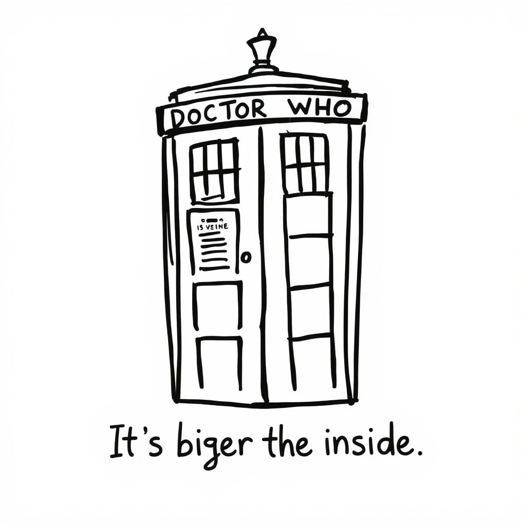 Doctor Who - It's bigger on the inside