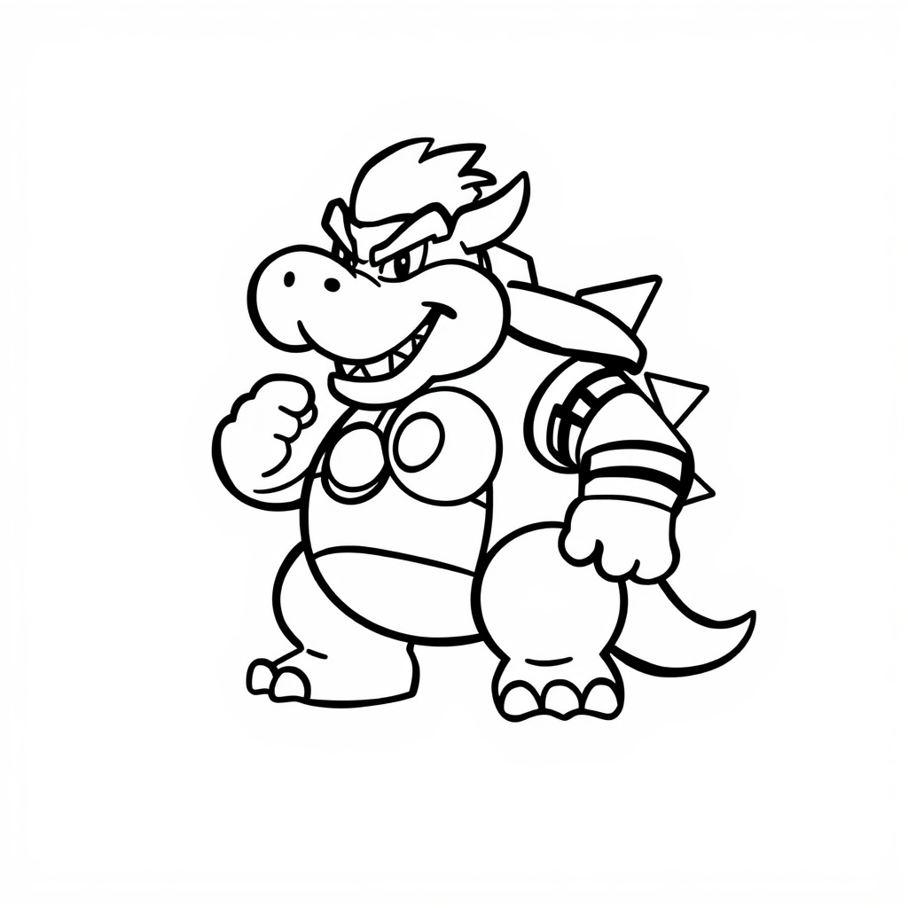 Bowser with Super Bell