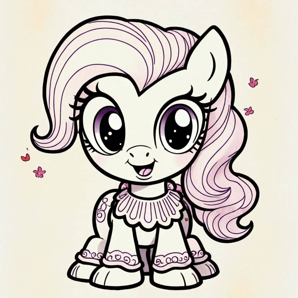 Colored Pinkie Pie - clown costume