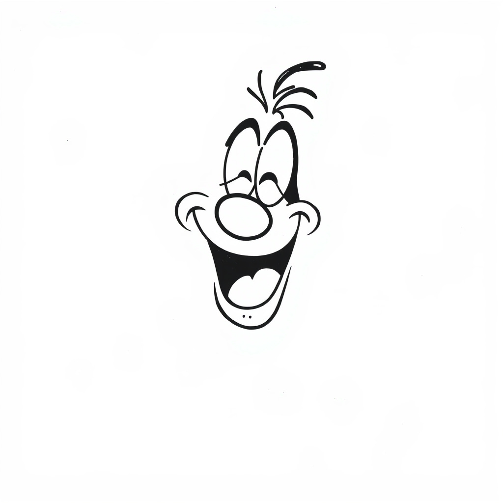 Goofy Cartoon exaggerated laughter