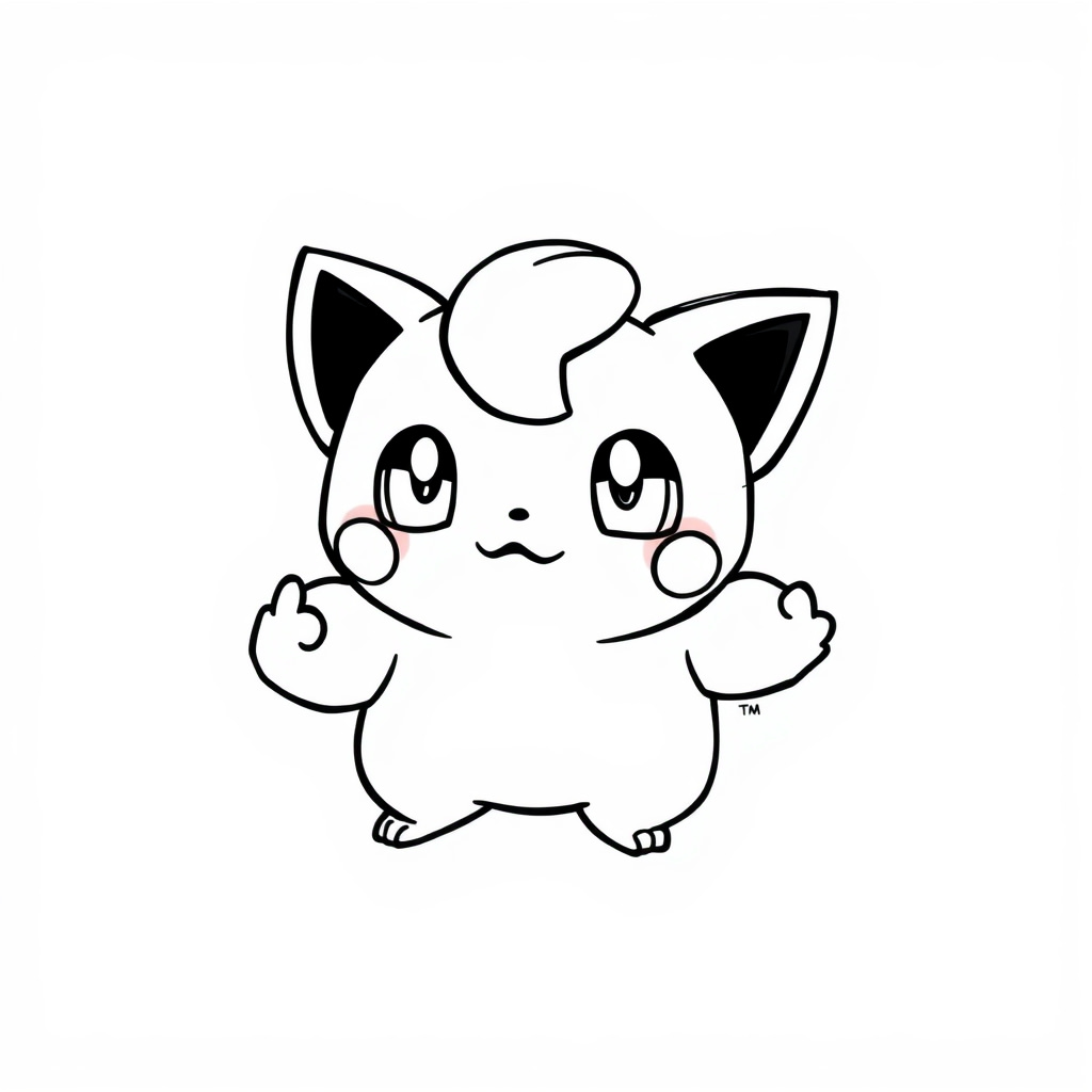 Jigglypuff with Machop muscles