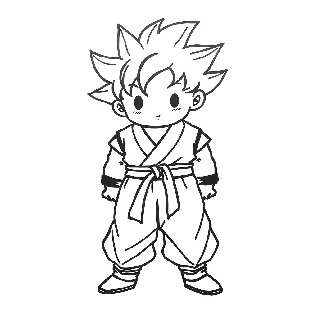 Goku's orange gi