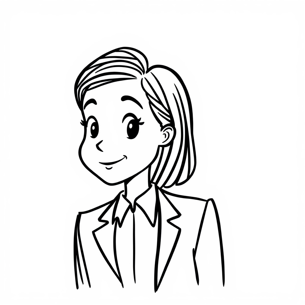 Woman in a business suit