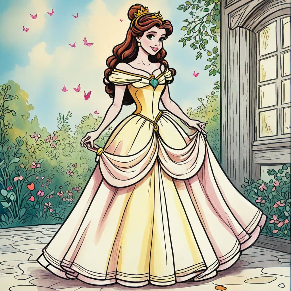 Colored Belle - the princess