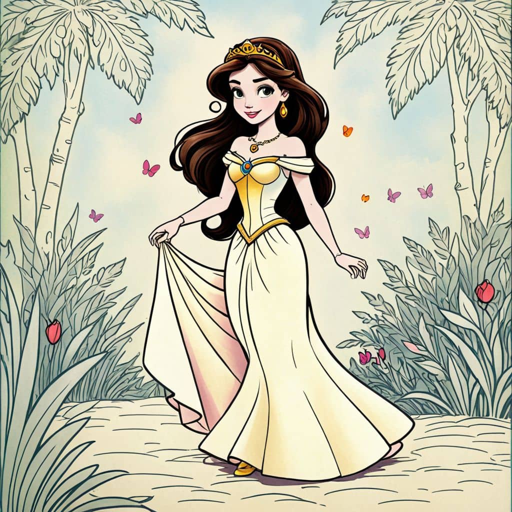 Colored Jasmine - the princess