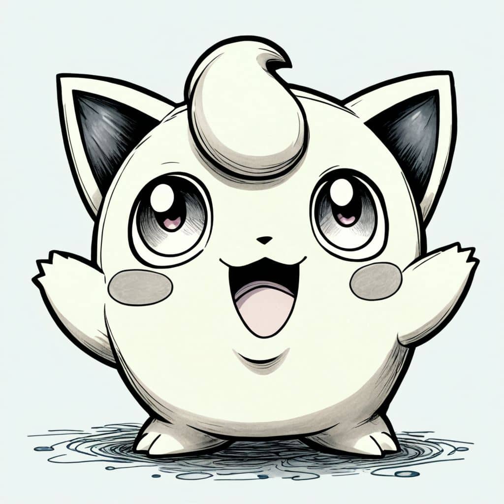 Colored Jigglypuff - Singing