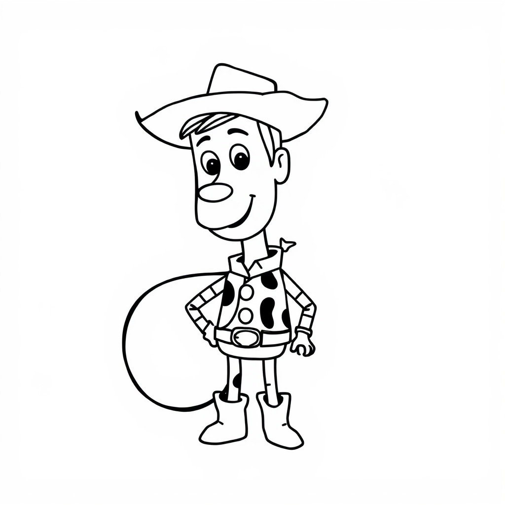 Woody holding a lasso