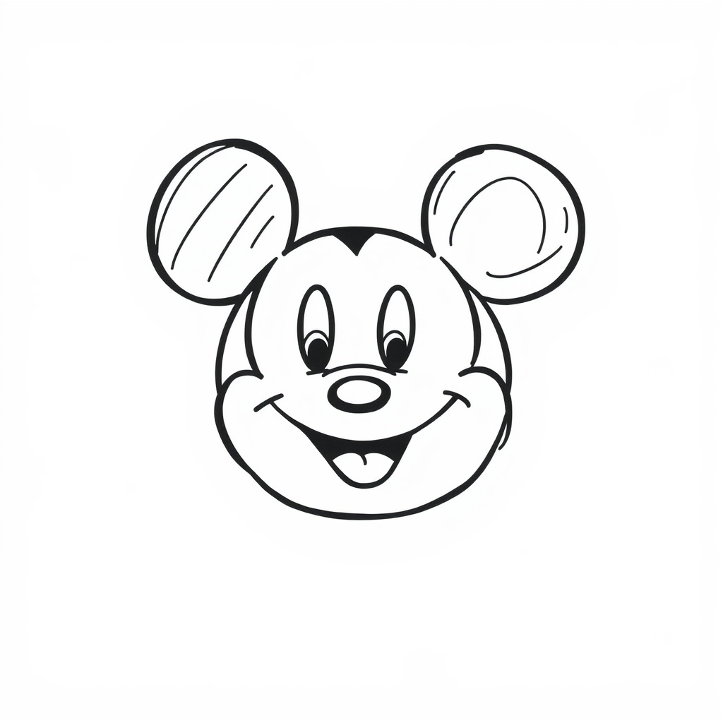 Mickey smiling