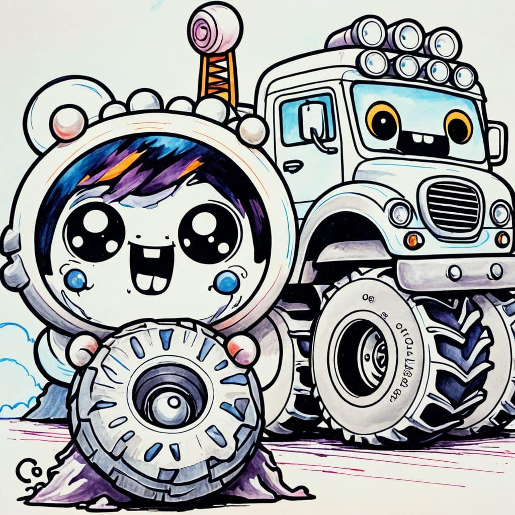 Colored Max-D Performing a Donut