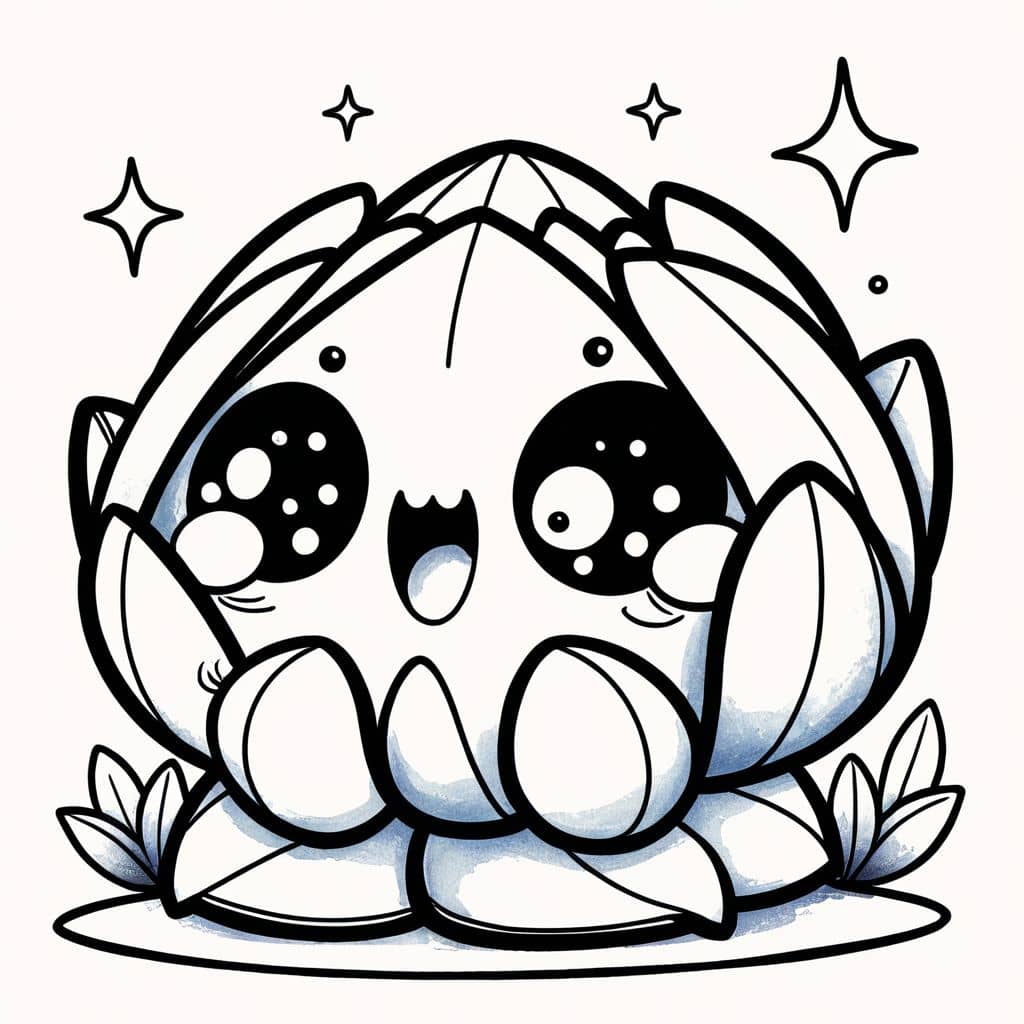 Colored Blooming flower opening